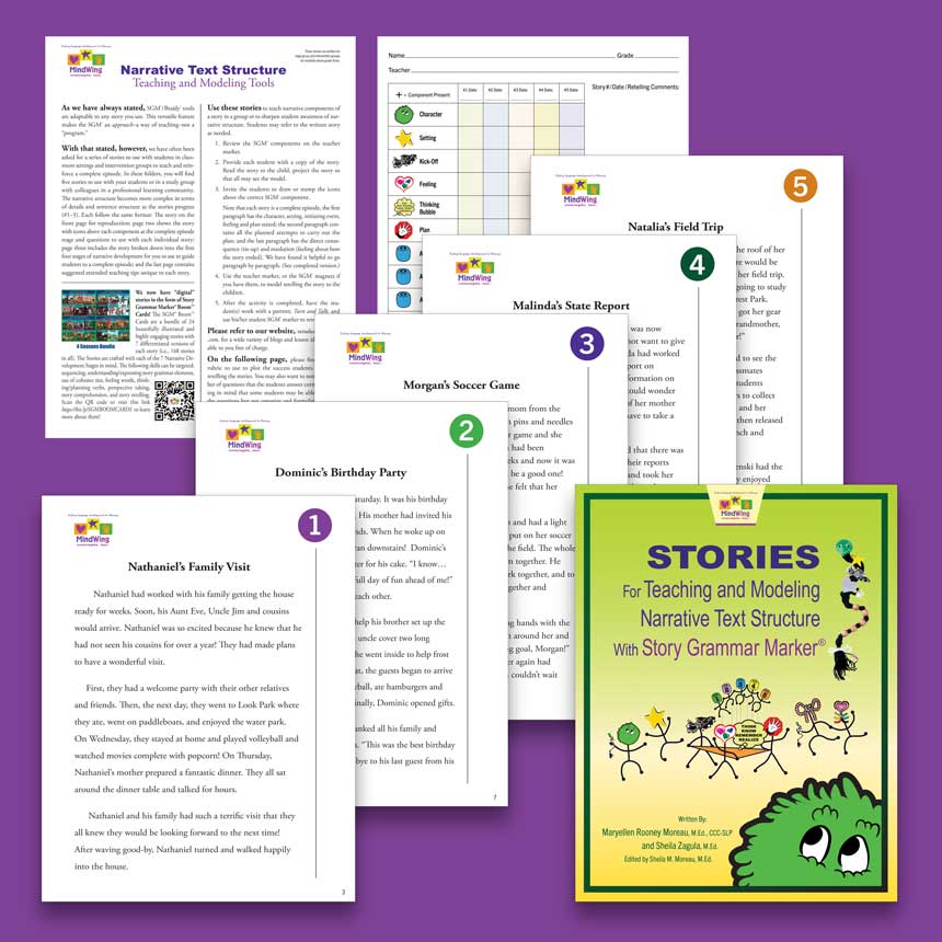 Stories for Teaching and Modeling Narrative Text Structure